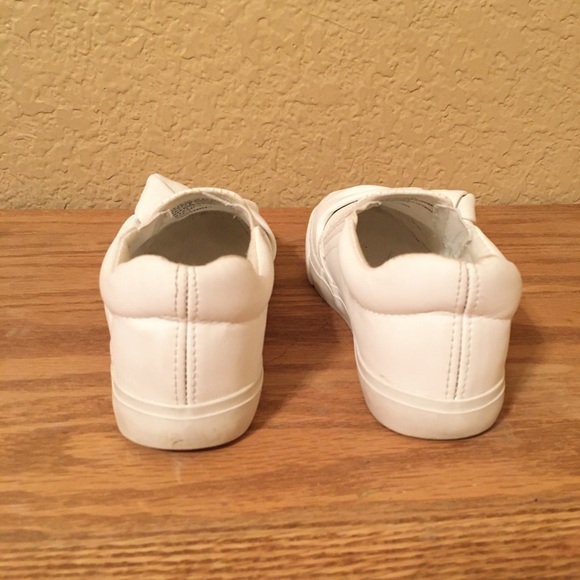 Fabkids White Slip On Shoes - Picture 3 of 3